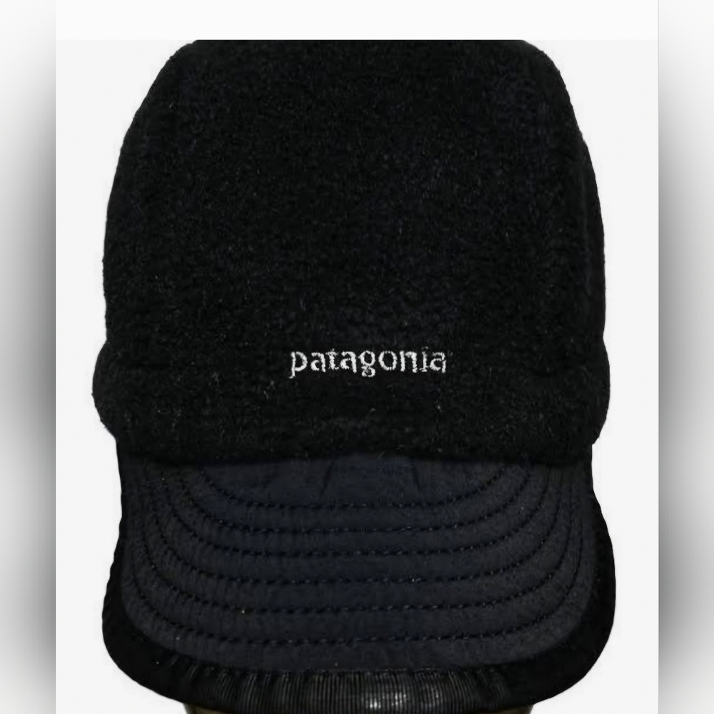 Vintage Patagonia Fleece Hat Duck Bill Ear Flaps